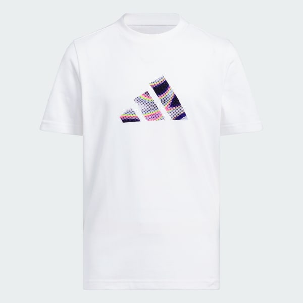 White Pabllo Vittar Pride Graphic Tee Kids