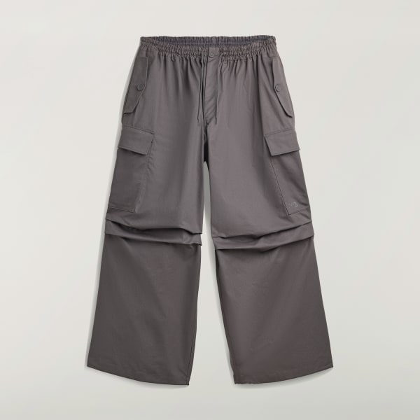 Grey Y-3 UT Twill Cargo Trousers