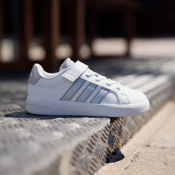 Weiss GRAND COURT 3.0 SCHUHE FÜR KINDER