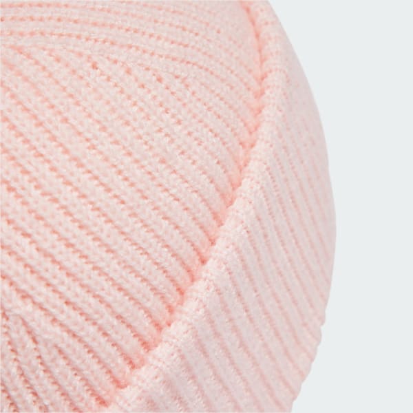 Pink Cuffed Beanie