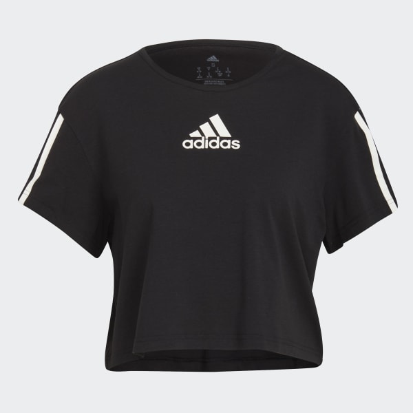 noir T-shirt AEROREADY Made for Training Crop Sport