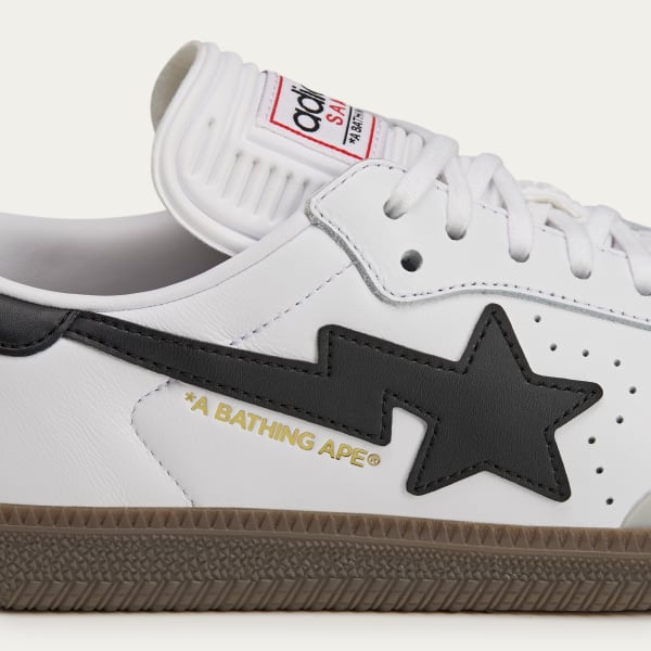adidas SAMBA BAPE SHOES - White | Free Shipping with adiClub