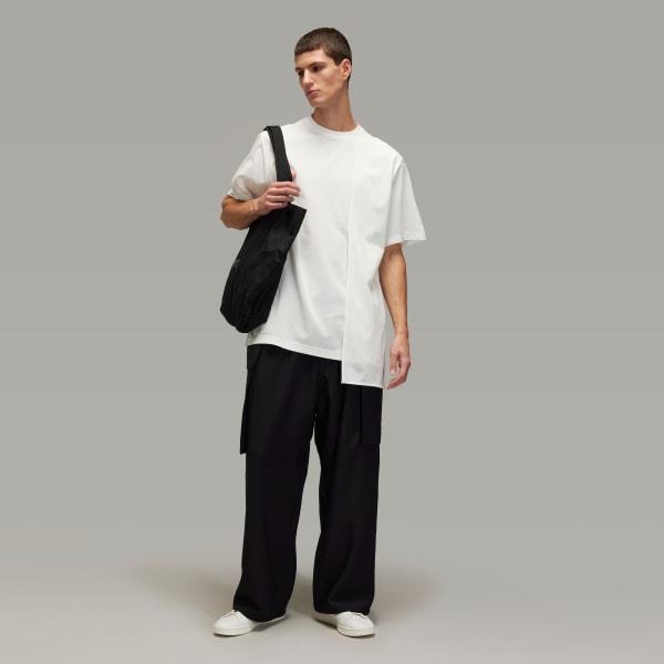 White Y-3 Premium Short Sleeve Tee