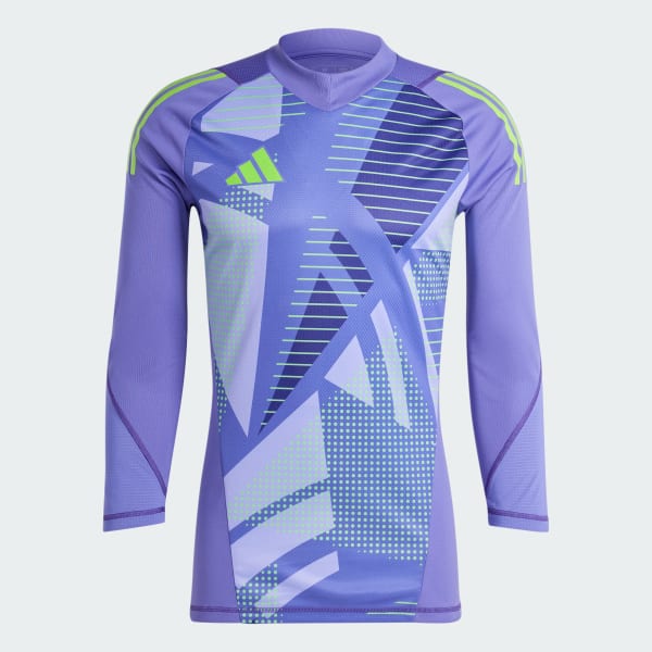 Violet Maillot de gardien de but manches longues Tiro 24
