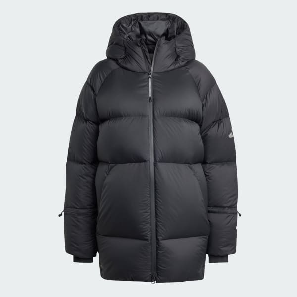 adidas MYSHELTER Climawarm Down Parka - Black | Free