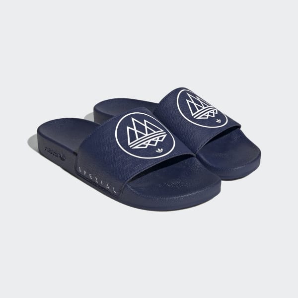 adidas Adilette SPZL Slides - Blue 