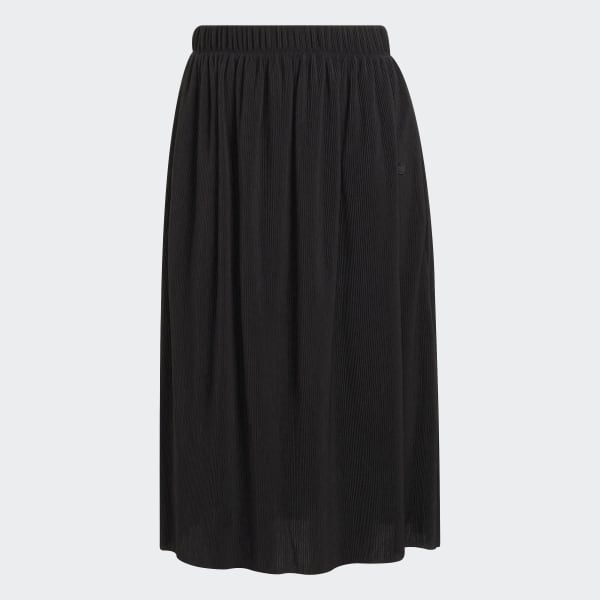 Black Adicolor Plissé Skirt TA165