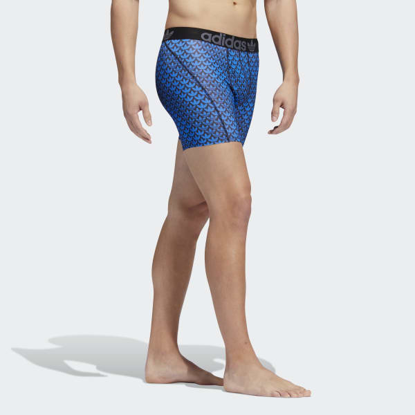 adidas Trefoil Boxer Briefs 2 Pairs - Blue | Men's Lifestyle | adidas US