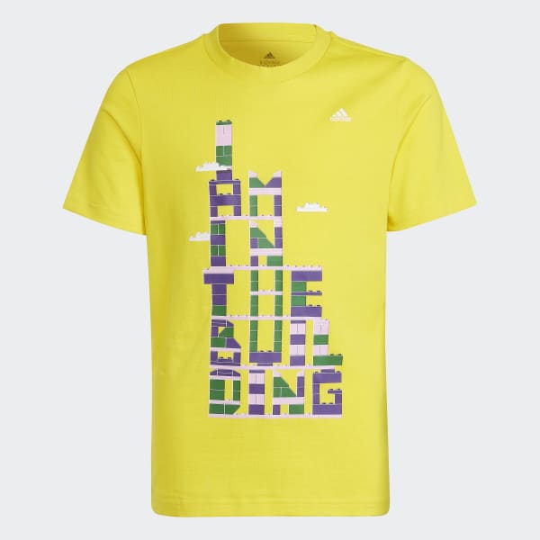 Amarillo Playera Estampada adidas x LEGO® 