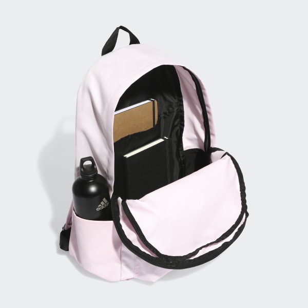 Pink Classic Badge of Sport 3-Stripes Backpack