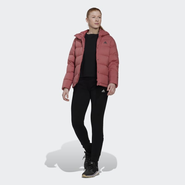 Rood Helionic Donsjack met Capuchon CS785