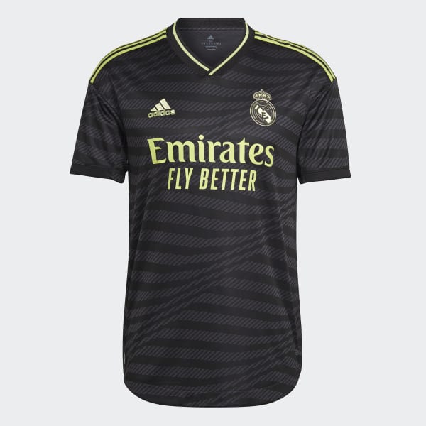 Sort Real Madrid 22/23 Authentic tredjetrøje