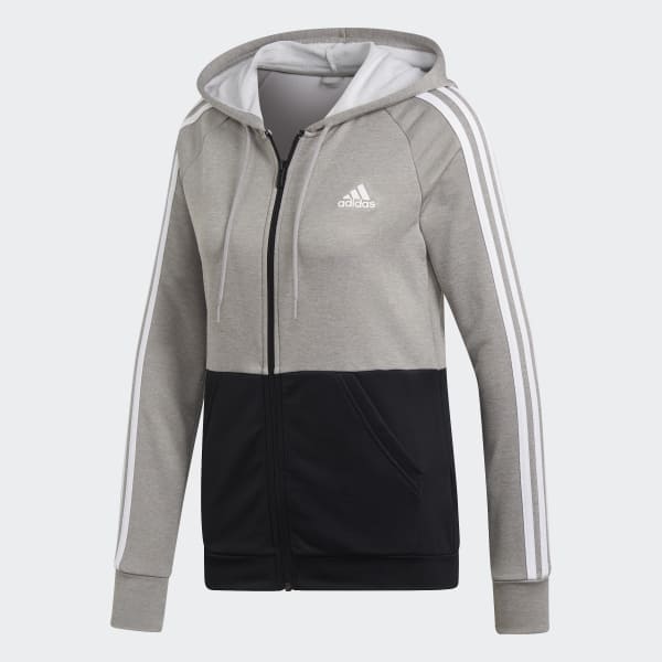 adidas game time hooded tracksuit