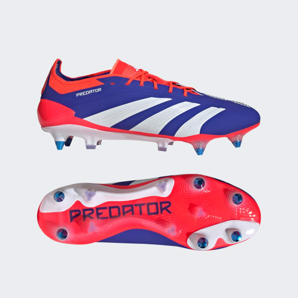 Chuteira Predator Elite Soft Ground - Azul adidas | adidas Brasil