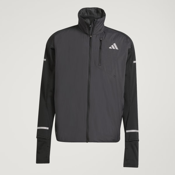 adidas Adi365 Running CLIMAWARM Jacket - Black | Free Shipping