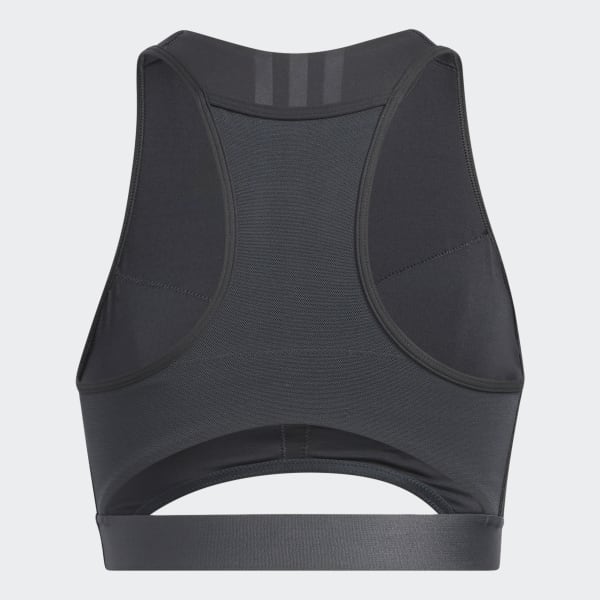 Gris Sujetador CoreFlow Medium-Support