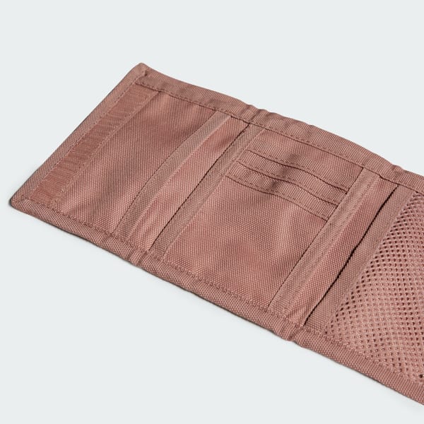 Pink Linear Print Wallet