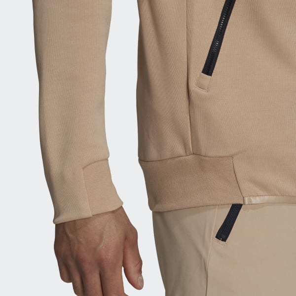 Beige Veste de survêtement 4CMTE QY092
