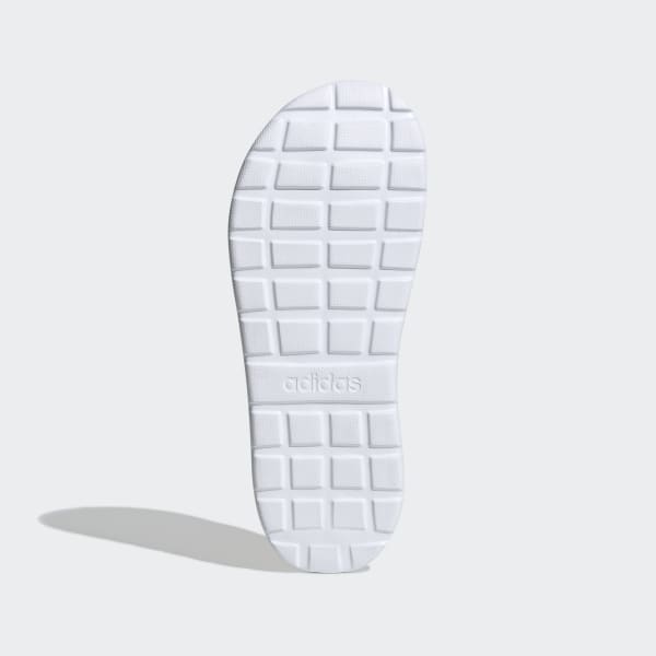 adidas white flip flops