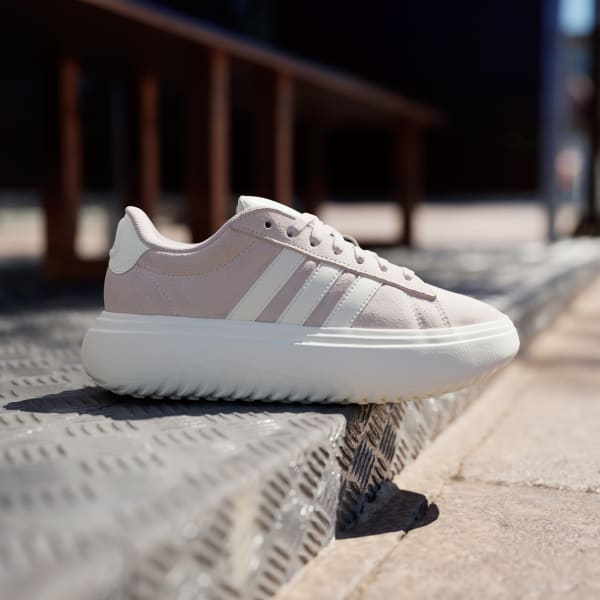 Rosado Zapatillas adidas Grand Court Platforma
