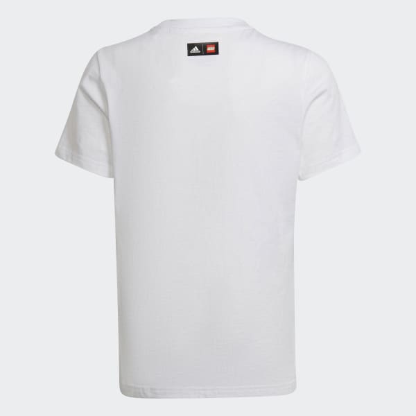 Branco Camiseta Estampada Futebol adidas x LEGO® WY284