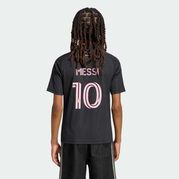 Black Inter Miami CF 26/27 Away Jersey Kids Messi