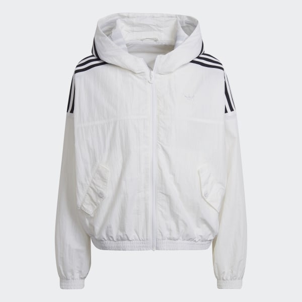 White store adidas windbreaker