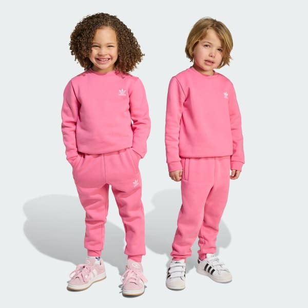 ruzová Souprava Crew Kids