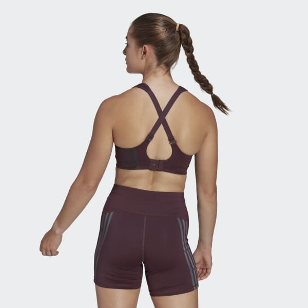 Rot adidas TLRD Impact Training High-Support Sport-BH