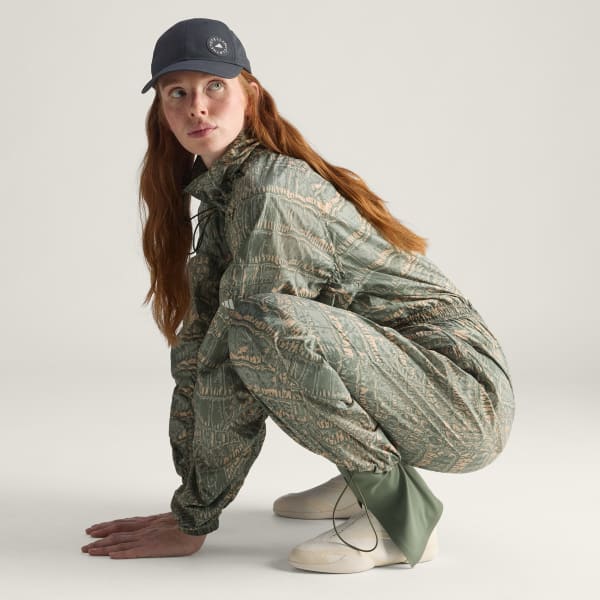 Beige adidas by Stella McCartney Woven Onesie Printed