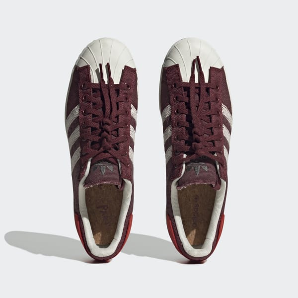 Superstar Parley Shoes Burgundy | Men's Lifestyle | adidas US