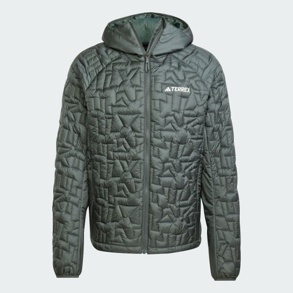 Grey Terrex Xperior PrimaLoft Loose Fill Insulated Hooded Jacket