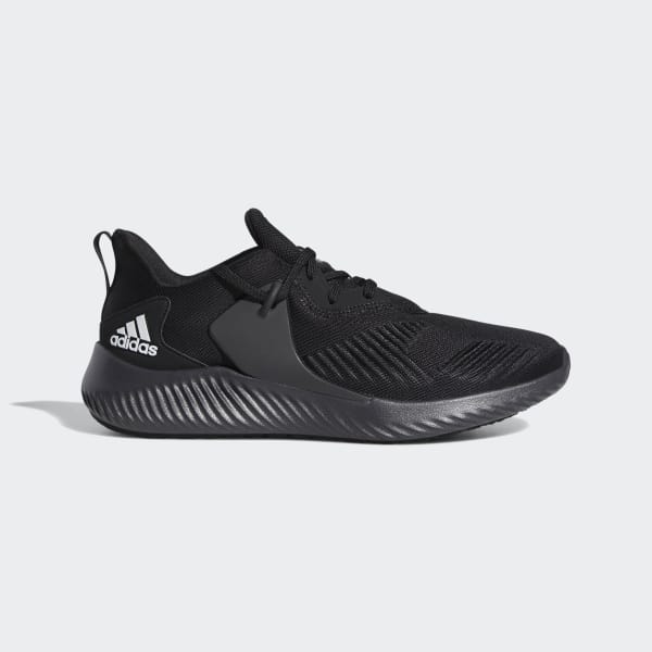 alphabounce adidas black