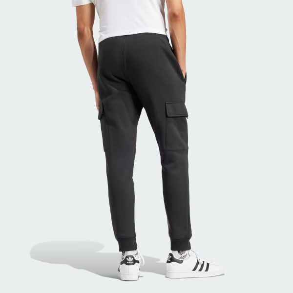 Negro Pantalón Trefoil Essentials Cargo