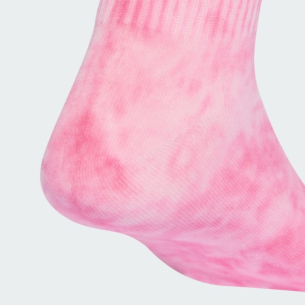 Rosa Tie Dye Crew strumpor 3-Pack