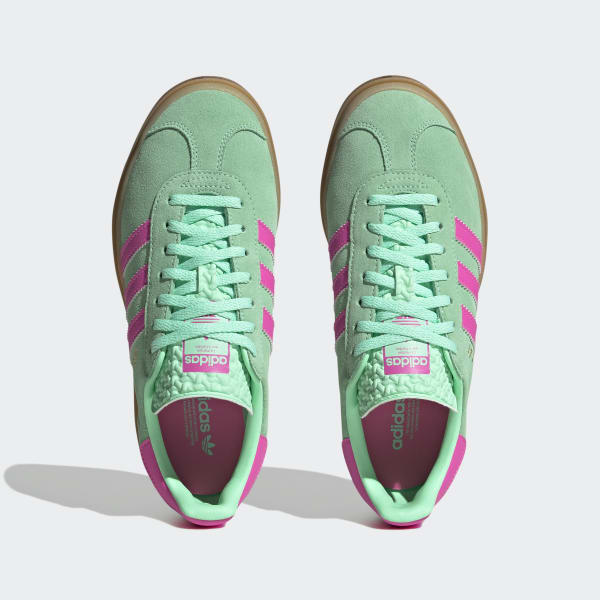 Mint green adidas gazelle shop