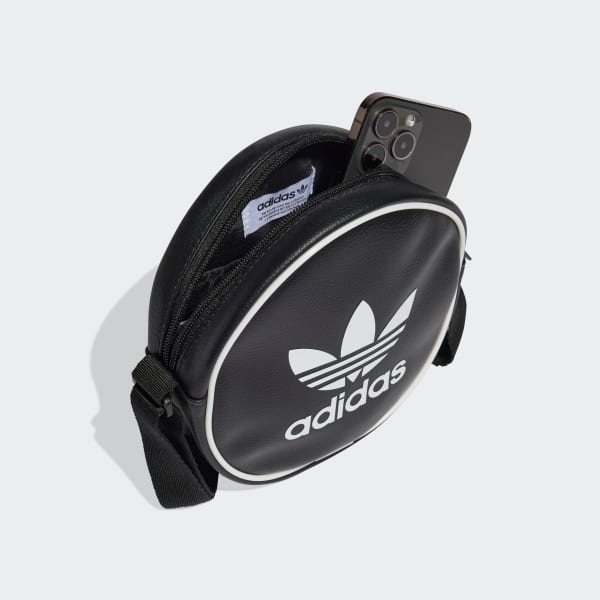 Preto Bolsa Redonda Clássica Adicolor