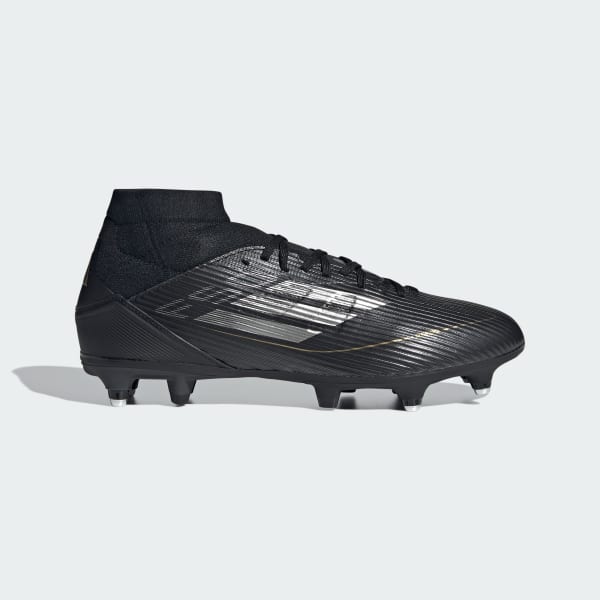 Black F50 League Mid-Cut Soft Ground Boots