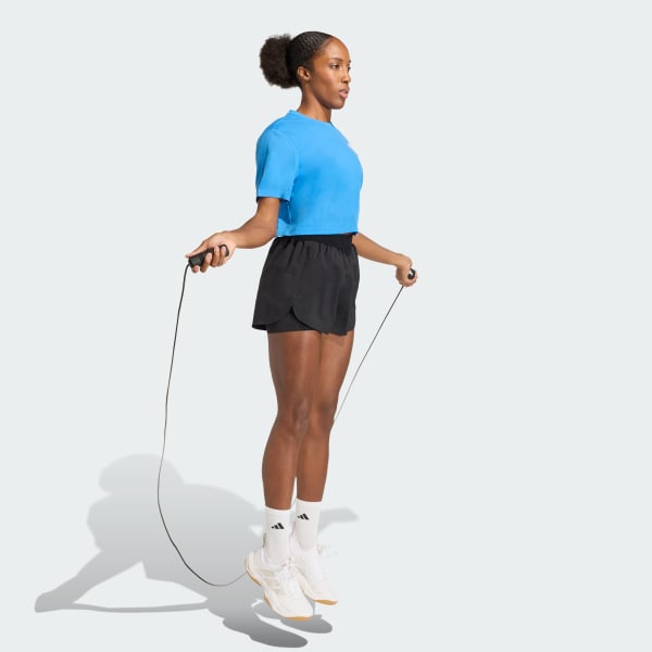 Blue Train Essentials Boxy Workout Tee