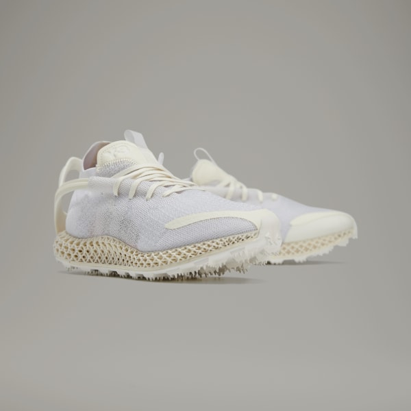 White Y-3 RUNNER 4D EXO
