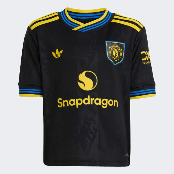 สีดำ ชุดแข่งที่สาม Manchester United 25/26 Mini Kit สำหรับเด็ก