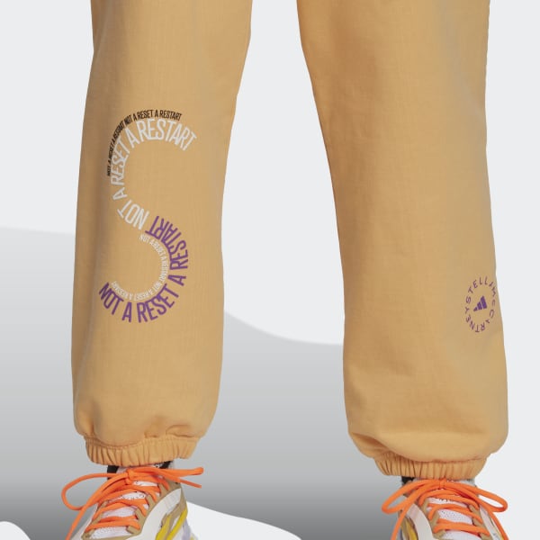Gul adidas by Stella McCartney Sportswear kønsneutrale joggingbukser