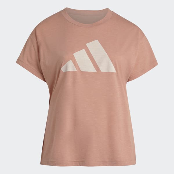 Rosa adidas Sportswear Winners T-Shirt 2.0 – Große Größen AR929
