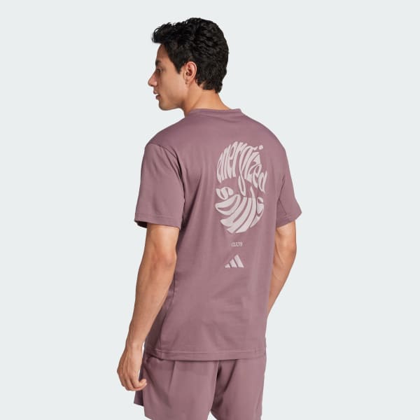 Violet T-shirt de yoga