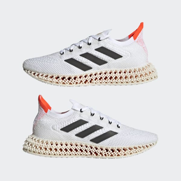 White adidas 4DFWD Shoes