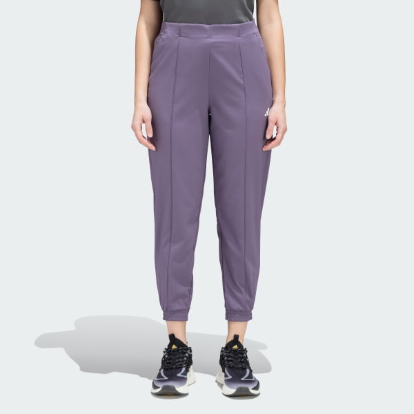 Purple AEROREADY Train Essentials Minimal Branding Woven Pants