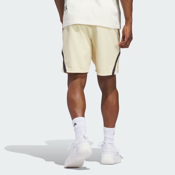 Beige adidas Select Shorts