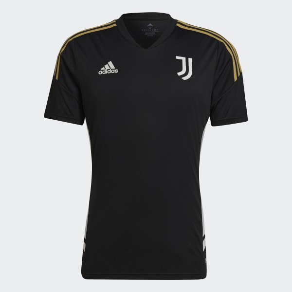 Schwarz Juventus Turin Condivo 22 Trainingstrikot