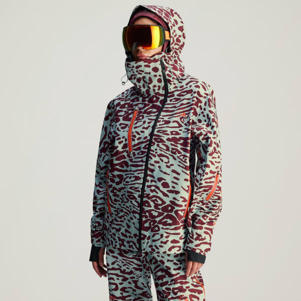 adidas by Stella McCartney x Terrex TrueNature 2L Skijacke Grün