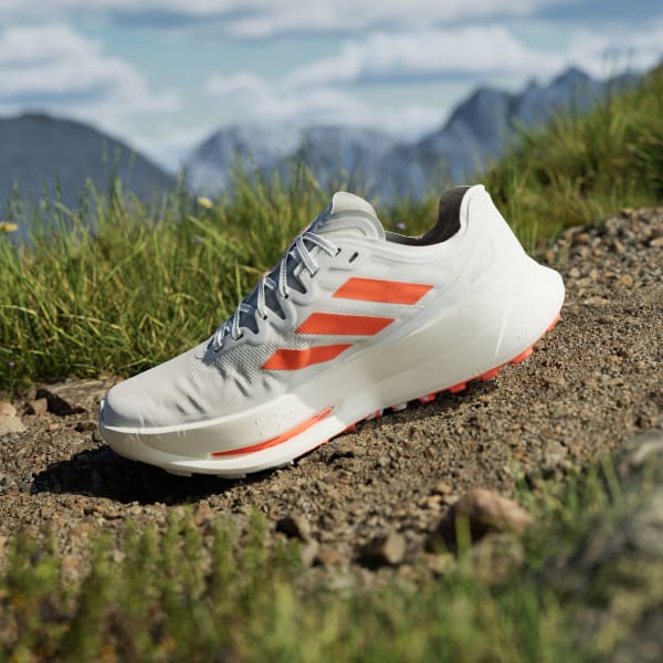 adidas Buty Terrex Agravic Speed Ultra Trail Running - Bialy